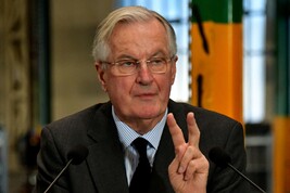 Il premier francese Michel Barnier