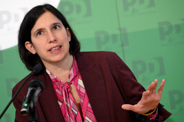 La segretaria del Pd, Elly Schlein