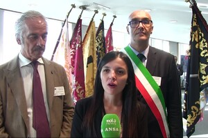 La Quintana di Foligno a Bruxelles, mostra al Parlamento europeo (ANSA)