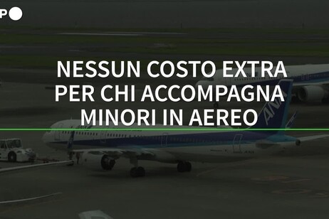 Nessun costo extra per chi vola in aereo con minori o disabili