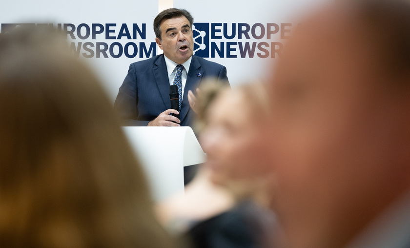 Serata di inaugurazione della European Newsroom - RIPRODUZIONE RISERVATA